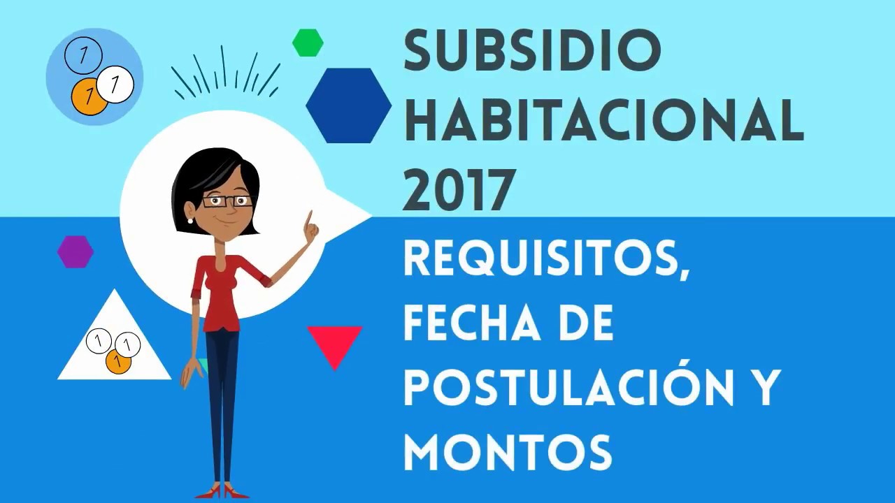 fechas de postulacion subsidio habitacional noviembre 2017
